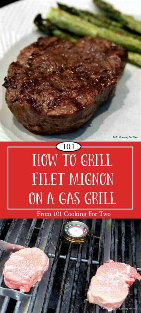 cook time for filet mignon on gas grill